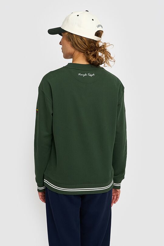 National collection crewneck sweatshirt 2 | GREEN | Audimas