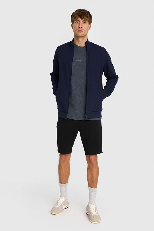 Textured full-zip club jacket 4 | BLUE | Audimas