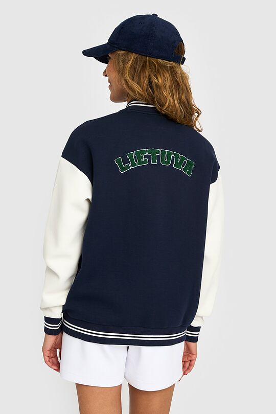 National collection bomber jacket 3 | BLUE | Audimas