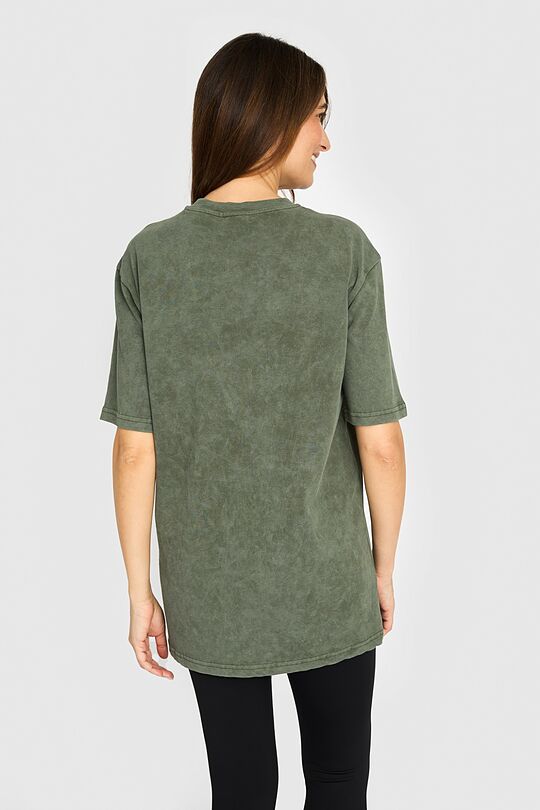 Vintage short sleeve T-shirt 3 | GREEN | Audimas
