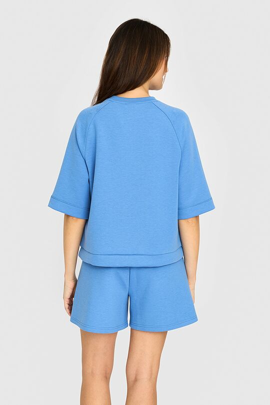 Sleeveles sweatshirt with Tencel Lyocell fibers 2 | LIGHT BLUE | Audimas
