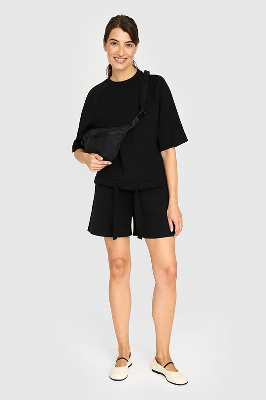 Shorts with Tencel Lyocell fibers 1 | BLACK | Audimas