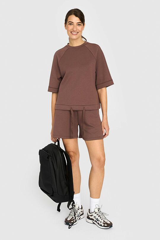 Shorts with Tencel Lyocell fibers 1 | BROWN | Audimas