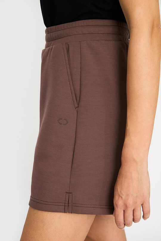 Shorts with Tencel Lyocell fibers 4 | BROWN | Audimas