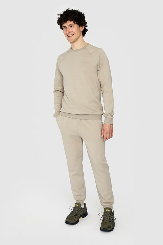 Light crewneck sweatshirt with Modal 4 | Cream | Audimas