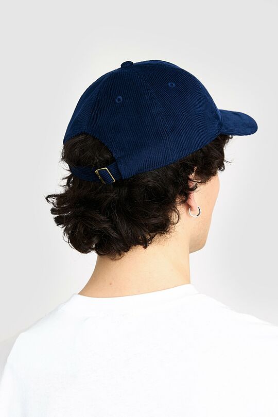Cotton corduroy cap 3 | BLUE | Audimas