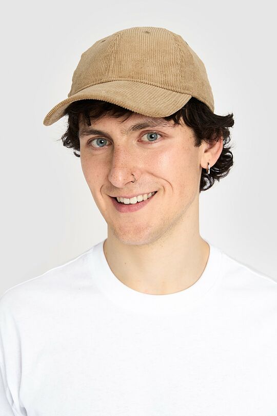 Cotton corduroy cap 2 | Cream | Audimas