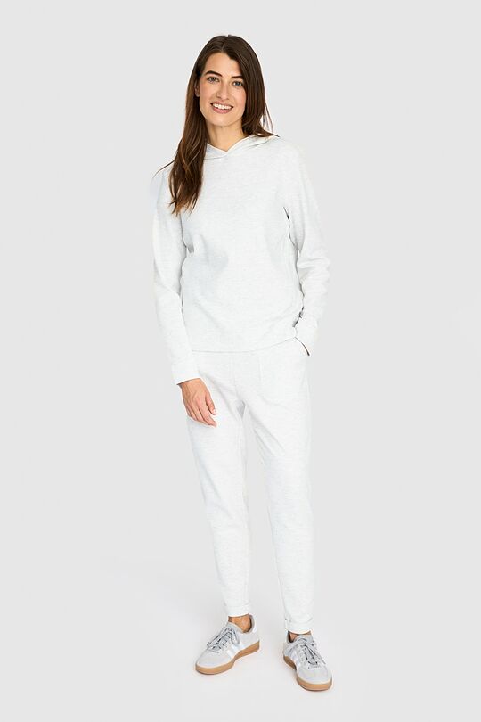 Textured cotton sweatpants 1 | GREY | Audimas