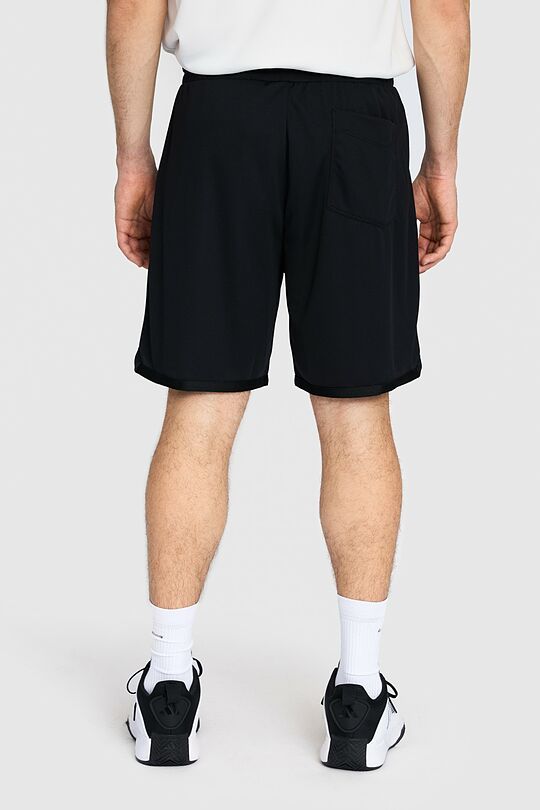 Synthetic oversized shorts 3 | BLACK | Audimas