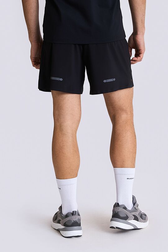 Light active shorts with inner brief 3 | BLACK | Audimas