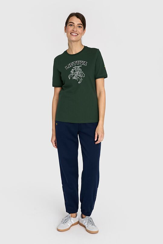 National collection printed T-shirt 5 | GREEN | Audimas