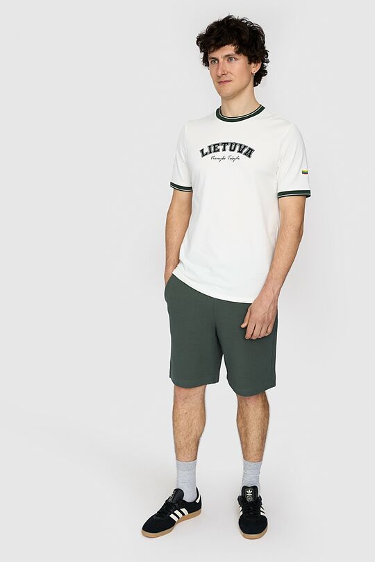 National collection printed T-shirt 6 | WHITE | Audimas