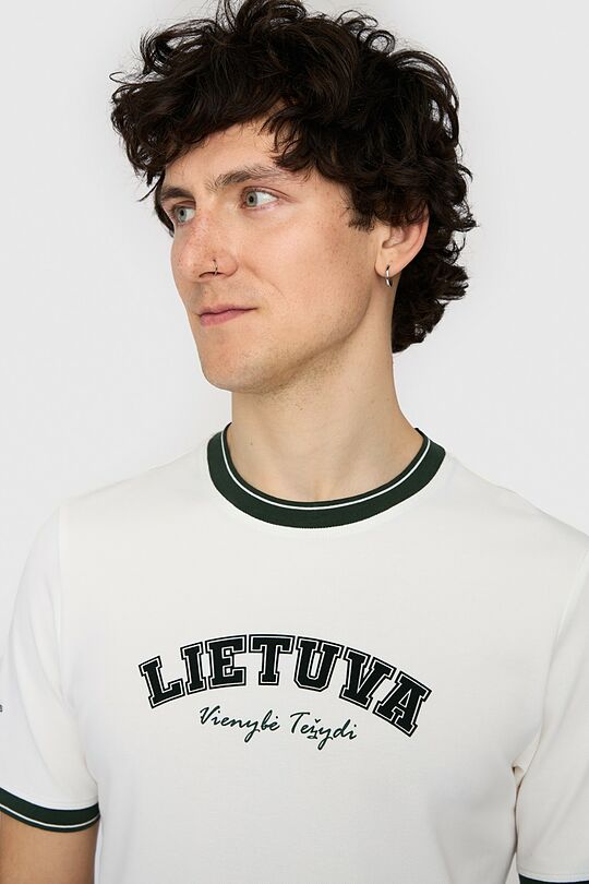 National collection printed T-shirt 5 | WHITE | Audimas