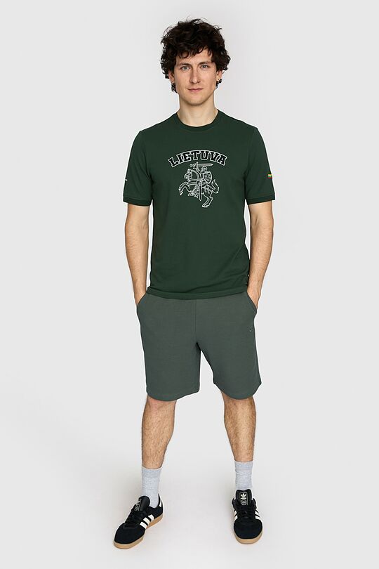National collection printed T-shirt 6 | GREEN | Audimas