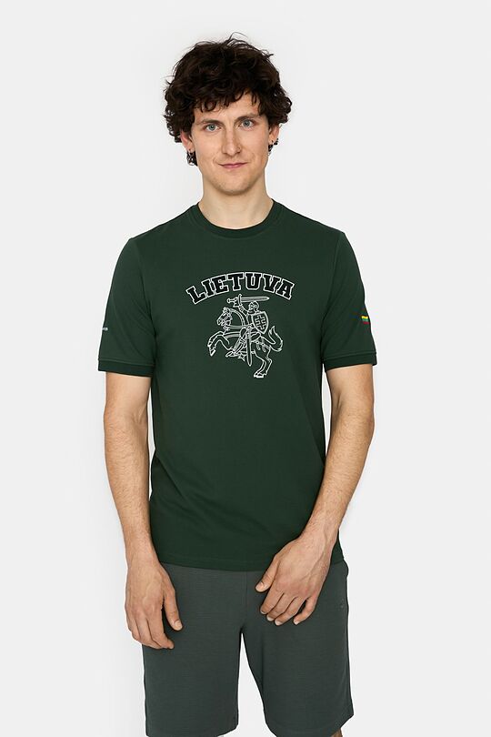 National collection printed T-shirt 1 | GREEN | Audimas