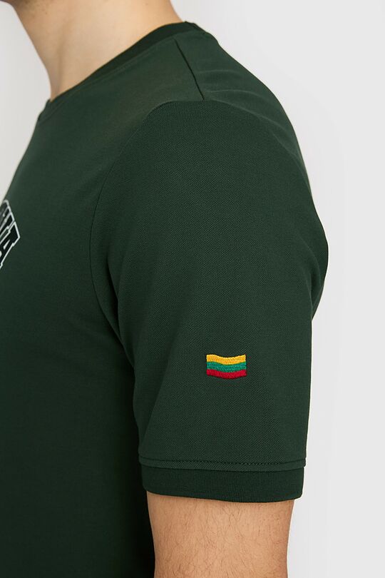 National collection printed T-shirt 4 | GREEN | Audimas