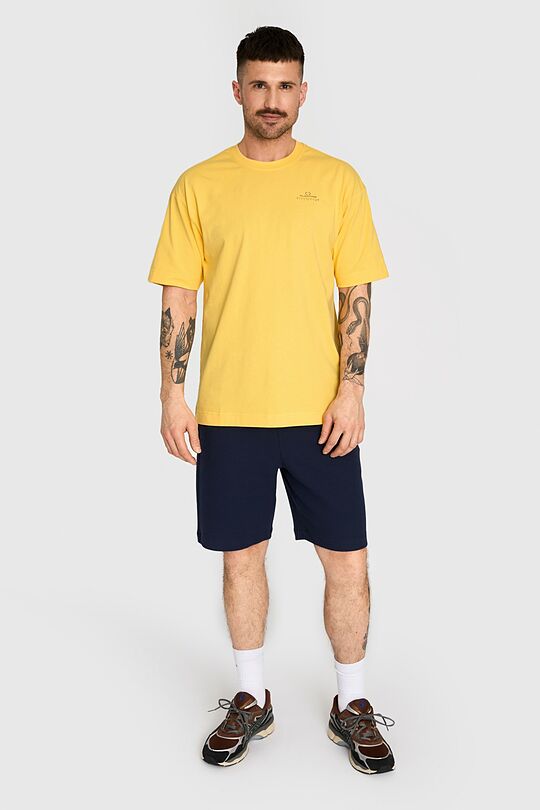 Oversized short sleeve T-shirt 8 | YELLOW | Audimas