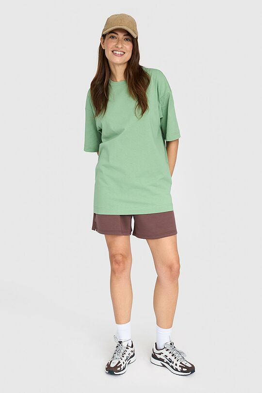 Oversized short sleeve T-shirt 9 | GREEN | Audimas