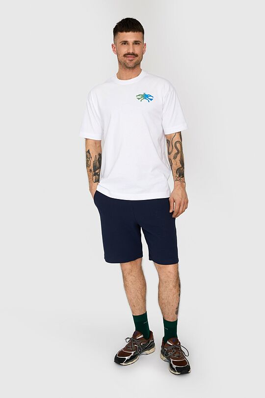 Oversized short sleeve T-shirt 10 | WHITE | Audimas
