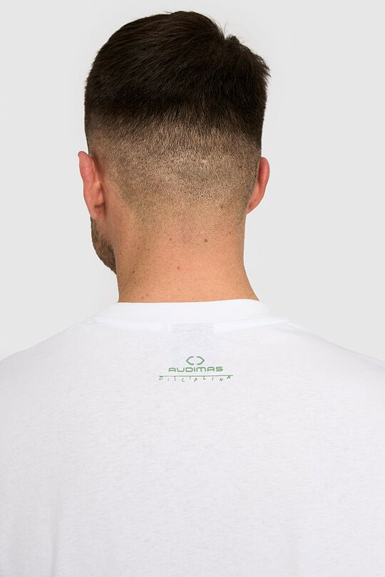 Oversized short sleeve T-shirt 8 | WHITE | Audimas
