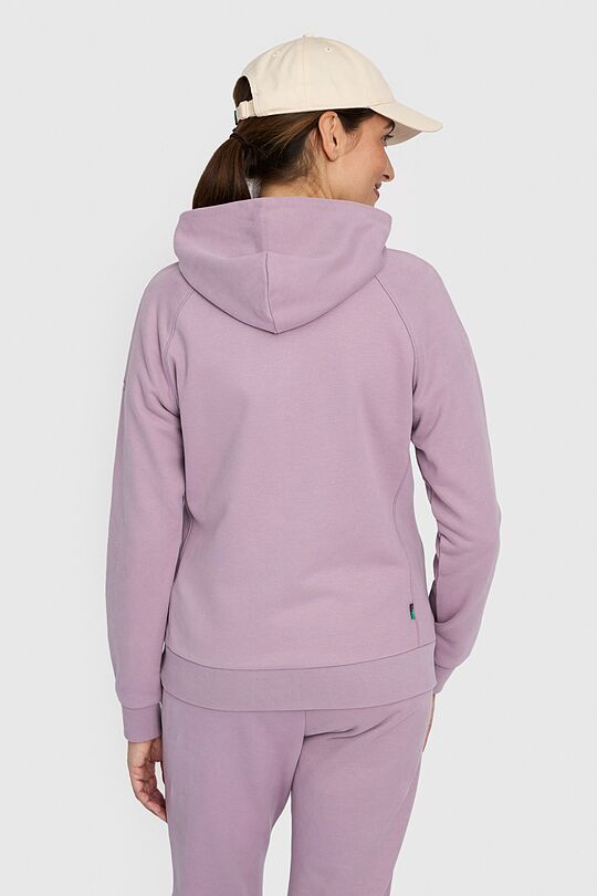 Soft full-zip cotton hoodie 2 | PINK | Audimas