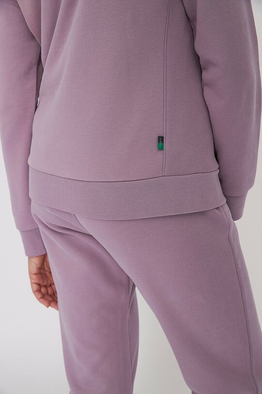 Soft full-zip cotton hoodie 3 | PINK | Audimas