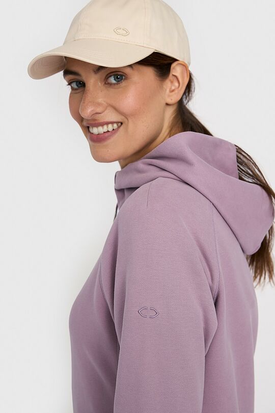 Soft full-zip cotton hoodie 4 | PINK | Audimas