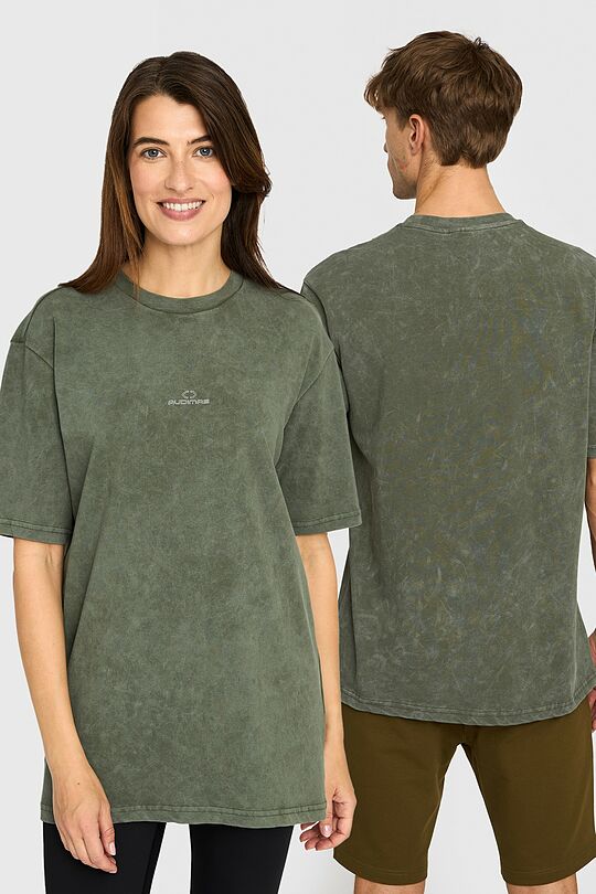 Vintage short sleeve T-shirt 1 | GREEN | Audimas