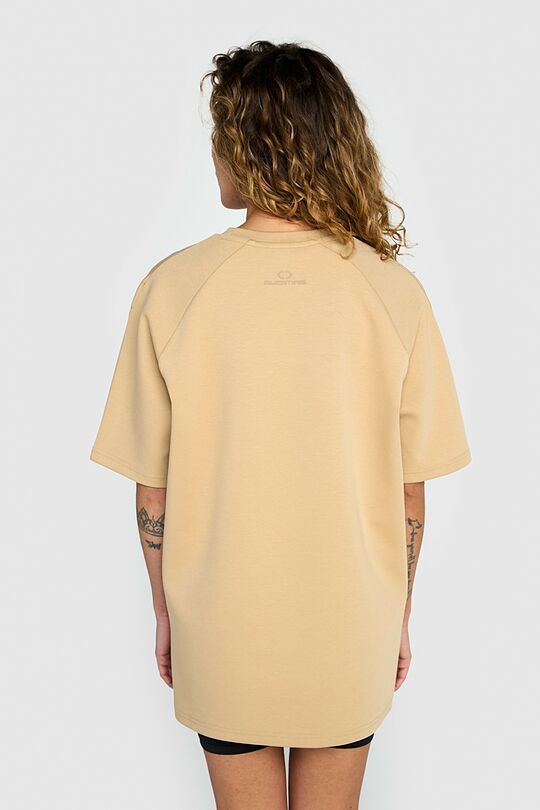 Short sleeves cotton T-shirt SUMMER OF MOVEMENT 90X90 5 | BROWN | Audimas