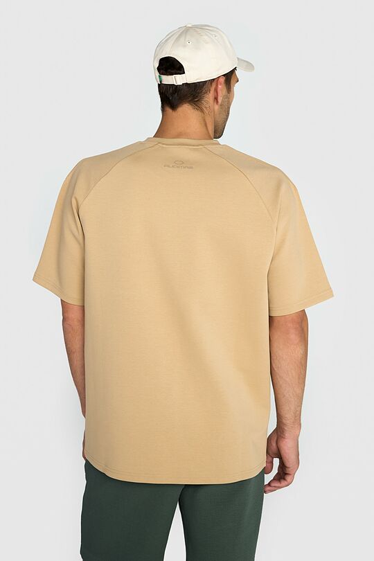 Short sleeves cotton T-shirt SUMMER OF MOVEMENT 90X90 6 | BROWN | Audimas