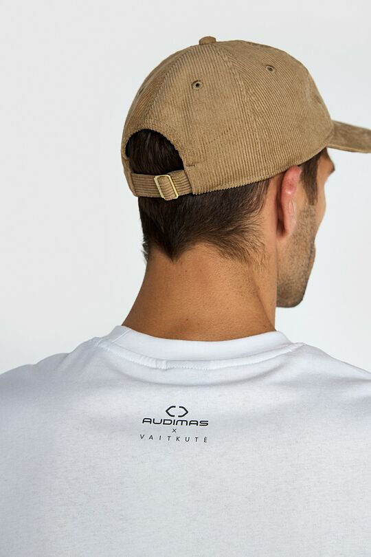 Short sleeves cotton T-shirt NATURE'S CONNECTION 7 | WHITE | Audimas