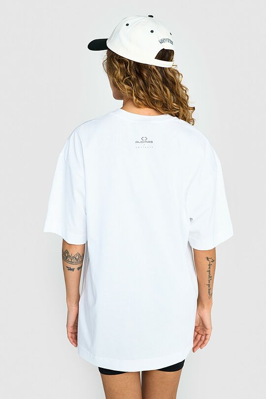 Short sleeves cotton T-shirt UNITY OF NATURE 4 | WHITE | Audimas