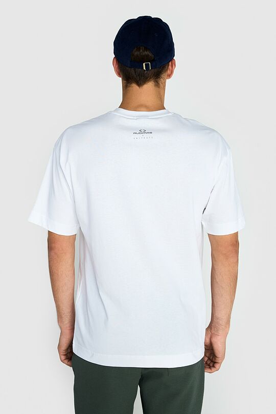 Short sleeves cotton T-shirt UNITY OF NATURE 5 | WHITE | Audimas