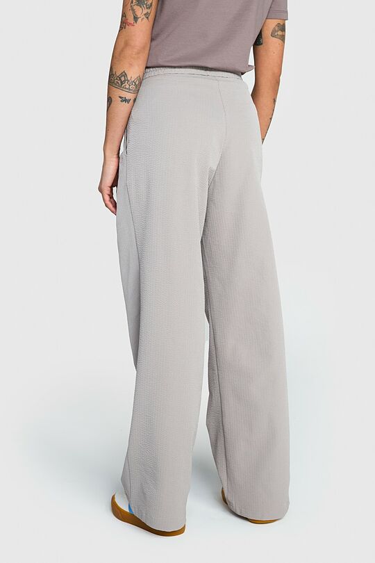 High waisted wide leg pants 3 | Cream | Audimas
