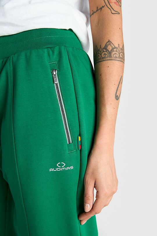 National collection cotton sweatpants 4 | GREEN | Audimas