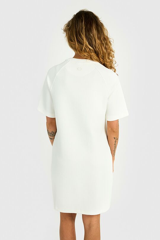 Textured dress with Viscose 3 | WHITE | Audimas
