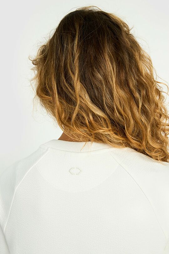 Textured dress with Viscose 4 | WHITE | Audimas