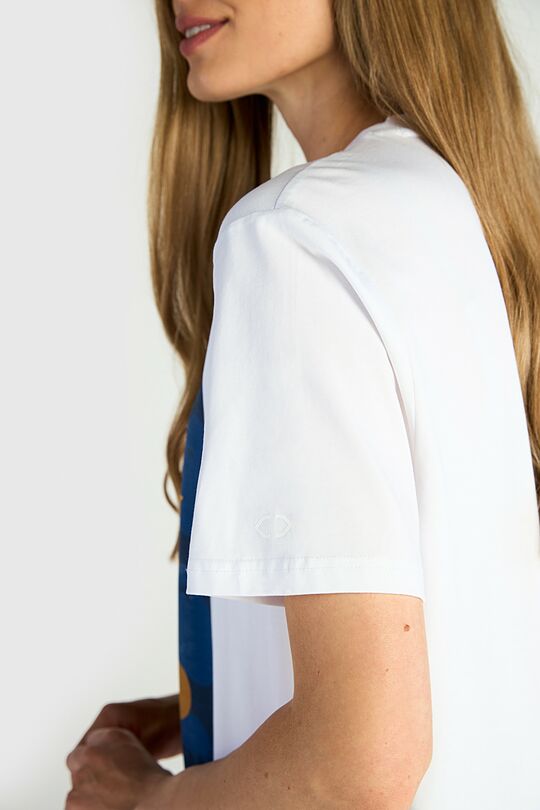 Short sleeves cotton T-shirt Together with Ukraine 3 | WHITE | Audimas