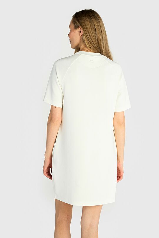 Textured dress with viscose 3 | WHITE | Audimas