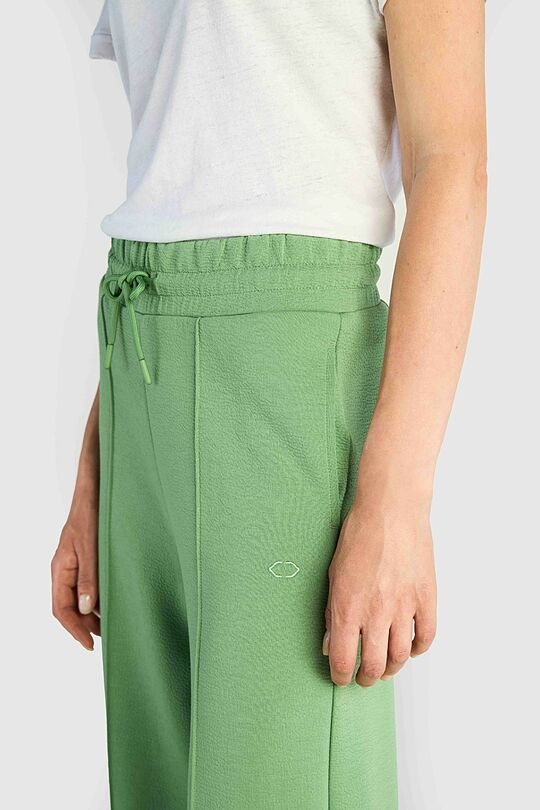 Textured culottes with viscose 3 | GREEN | Audimas