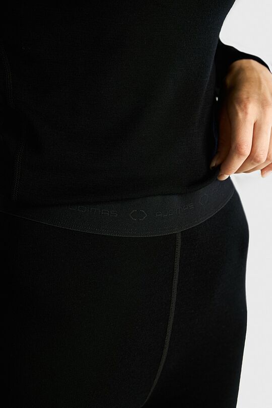Merino wool base layer tights 4 | BLACK | Audimas
