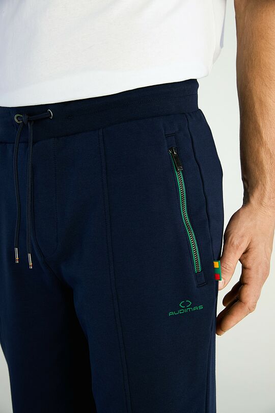 National collection cotton sweatpants 3 | BLUE | Audimas