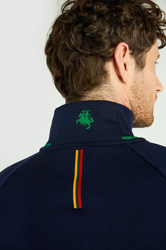 National collection cotton full-zip club jacket 3 | BLUE | Audimas