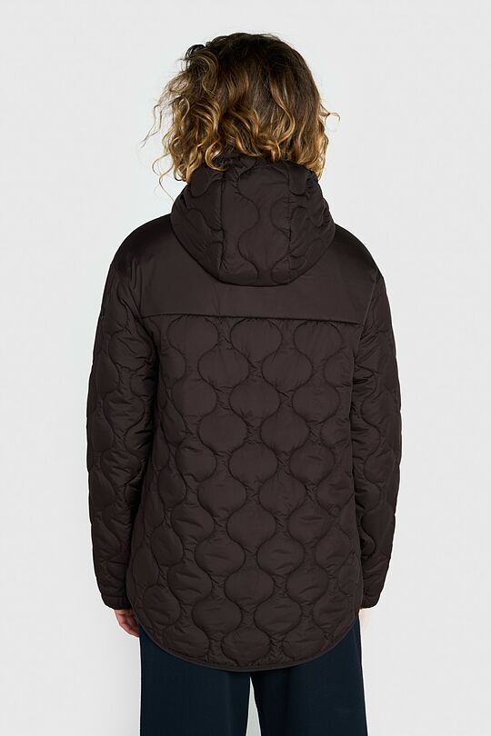 Short quilted transitional jacket 2 | BROWN | Audimas