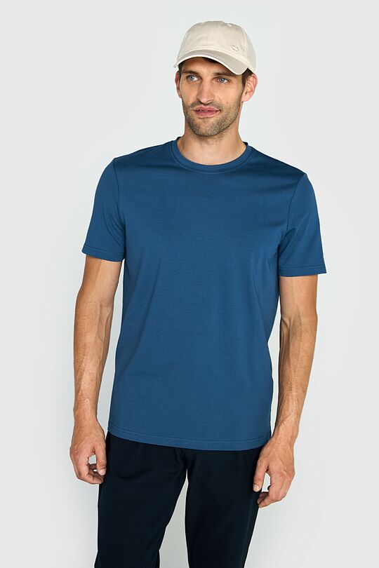 Short sleeve cotton T-shirt 1 | BLUE | Audimas