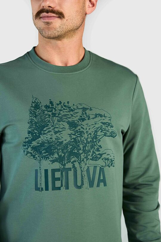 National collection sweatshirt LIETUVA 3 | GREEN | Audimas