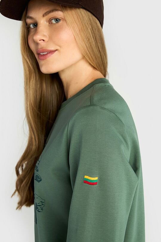 National collection sweatshirt LIETUVA 3 | GREEN | Audimas