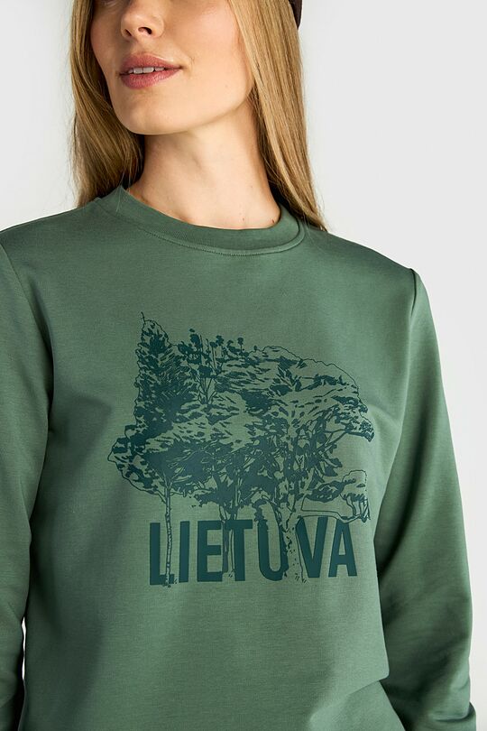 National collection sweatshirt LIETUVA 4 | GREEN | Audimas