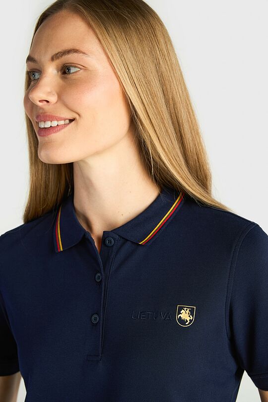 National collection Polo T-shirts 3 | BLUE | Audimas