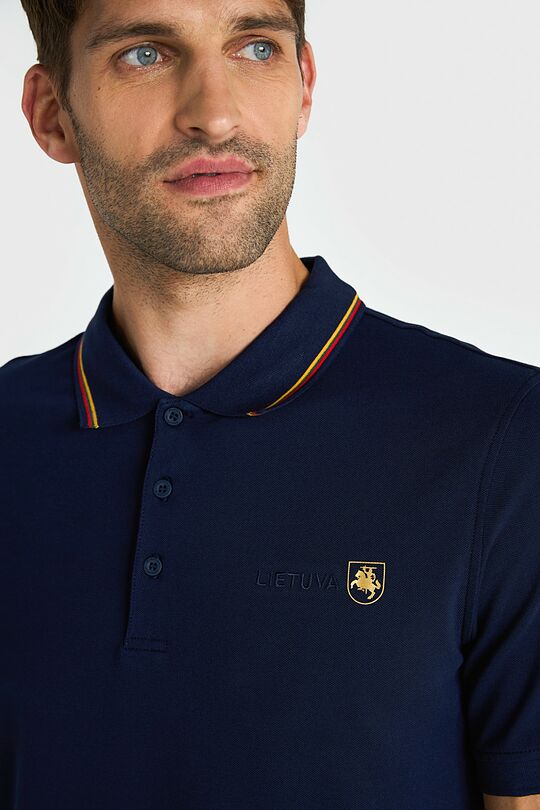 National collection Polo T-shirts 3 | BLUE | Audimas